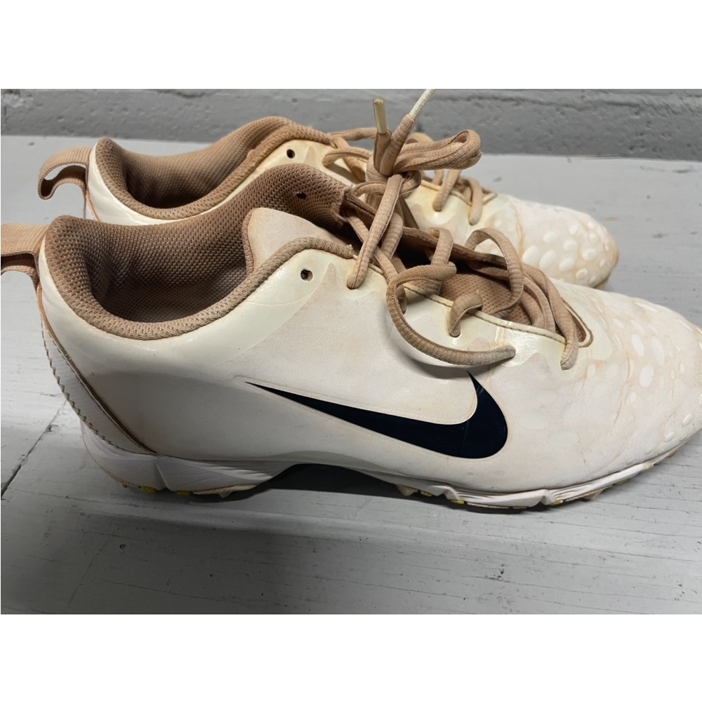 Nike Hyperdiamond FastFlex Softball Cleats White size 8   856434-100